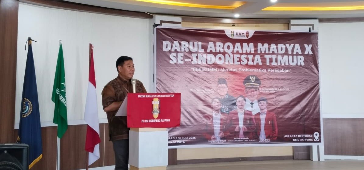 Rektor UMS Rappang Tegaskan Dukungan pada Pembukaan Darul Arqam Madya X Se-Indonesia Timur          