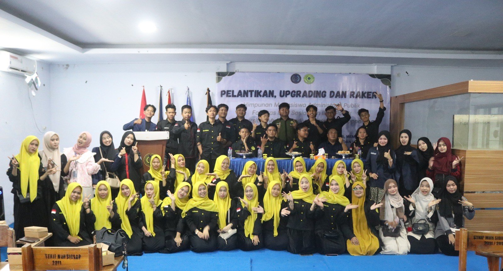 HIMAP UMS Rappang Berganti Kepengurusan, Aryanda Tekankan Kolaborasi