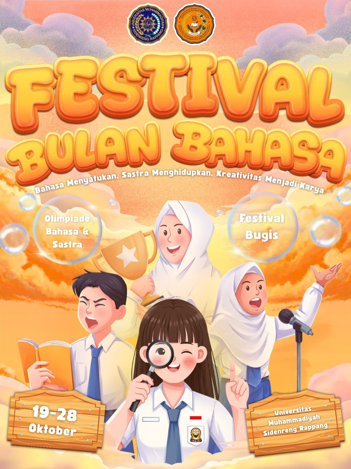 Beda dengan Tahun Lalu Festival Bulan Bahasa 2026 UMS Rappang Bakal Diikuti Siswa SD/MI