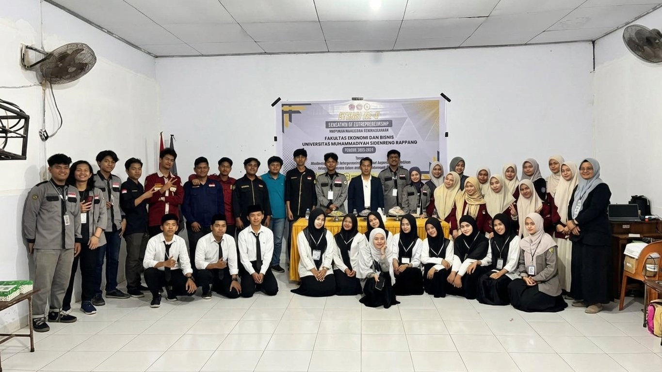 HIMASKA, FEB UMS Rappang Gelar Atensi di Taman Wisata Puncak Bila