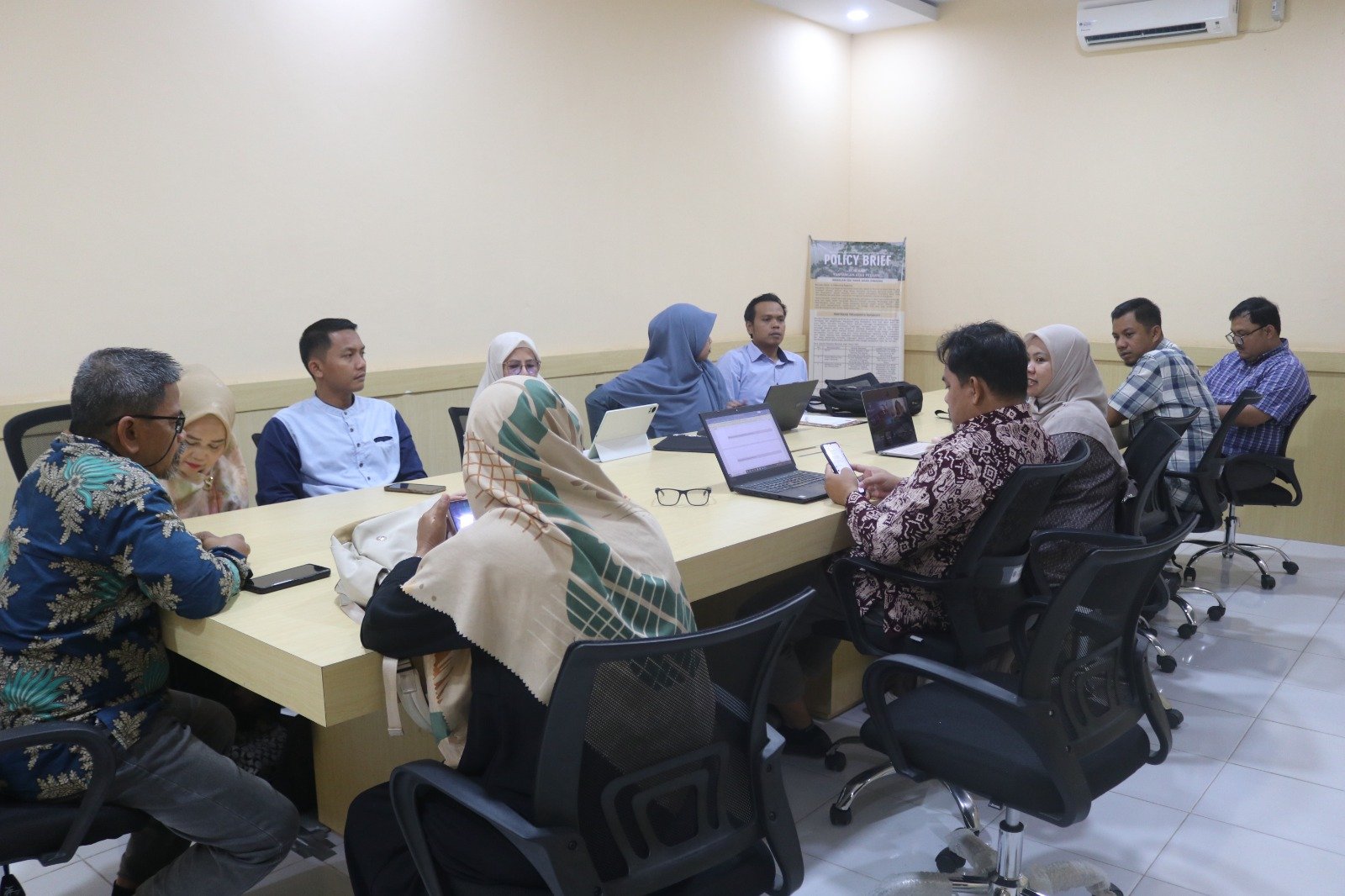 UMS Rappang Monev Kurikulum OBE dan Perkuat Konsep Smart Village