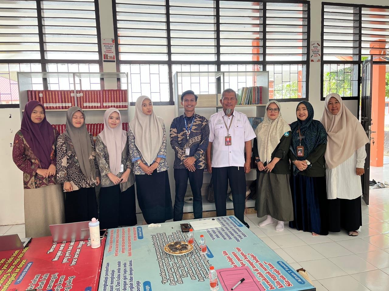 Mentoring PPL, Mahasiswa PPG UMS Rappang Evaluasi Praktik Pembelajaran di SMPN 6 Pangsid