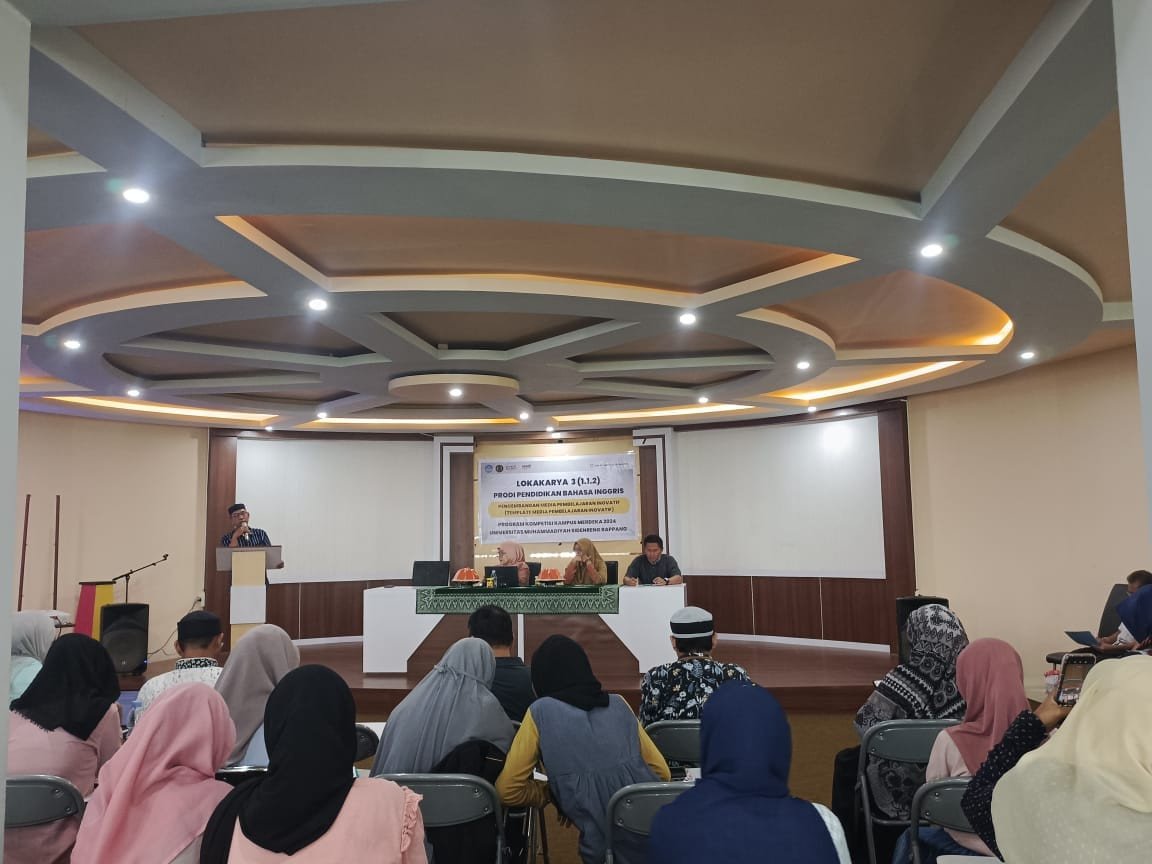 Universitas Muhammadiyah Sidenreng Rappang Gelar Lokakarya Pengembangan Media Pembelajaran Inovatif