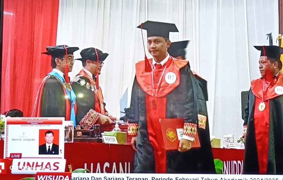 Abdul Jabbar Resmi Raih Gelar Doktor, Siap Berkontribusi untuk Sidrap