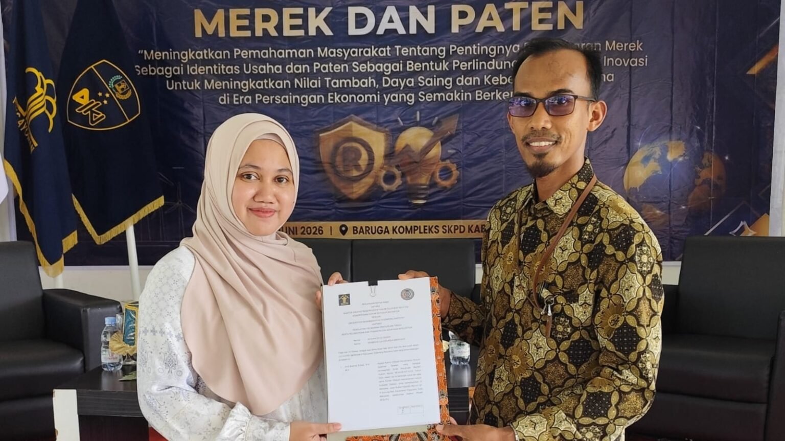 Perkuat Tridarma hingga Pelindungan Kekayaan Intelektual, UMS Rappang&Kemenkum Sulsel JalinKerjasama