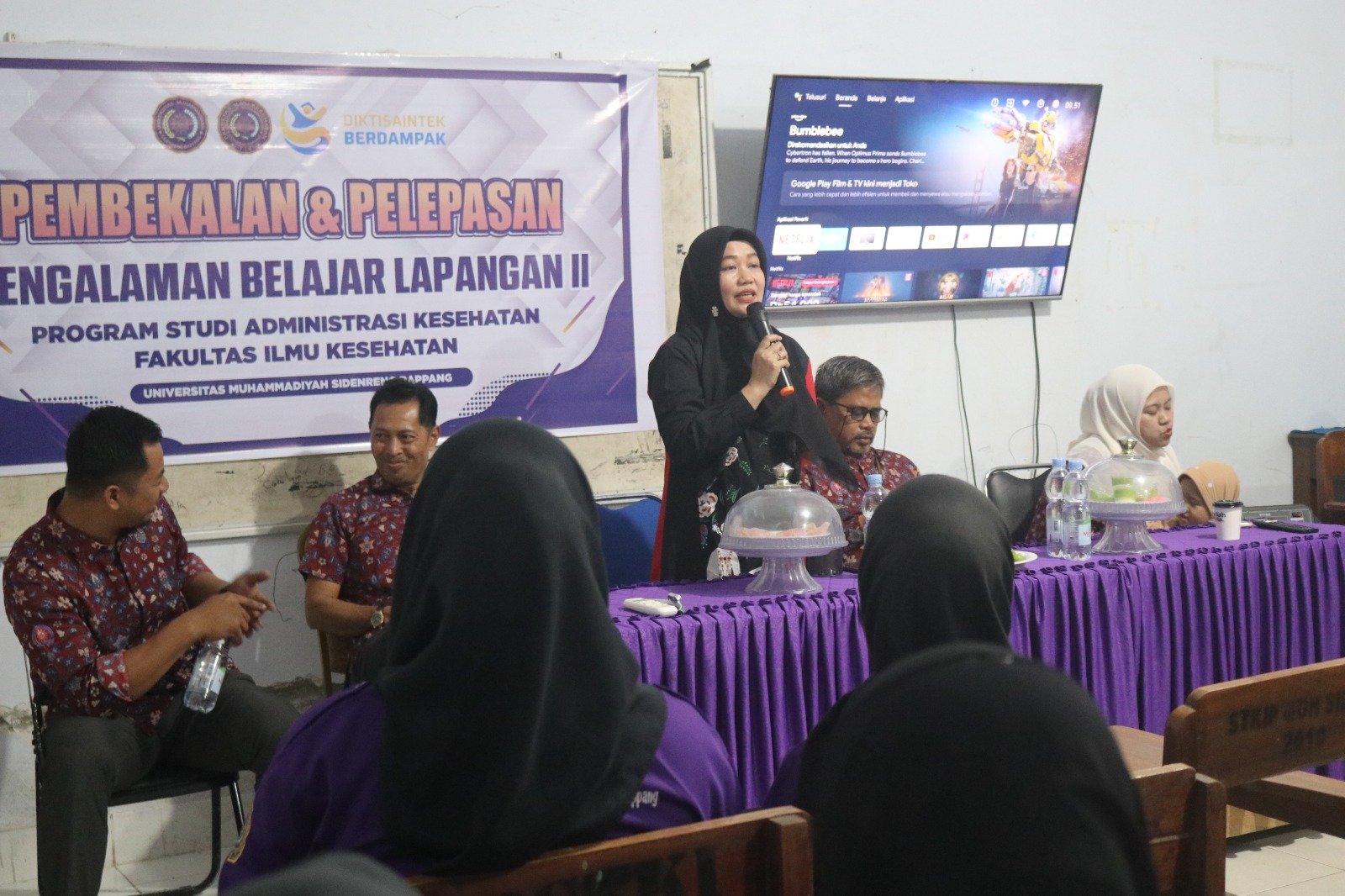 Masuki Tahap Intervensi, Mahasiswa Adminkes UMS Rappang Jalani PBL II 