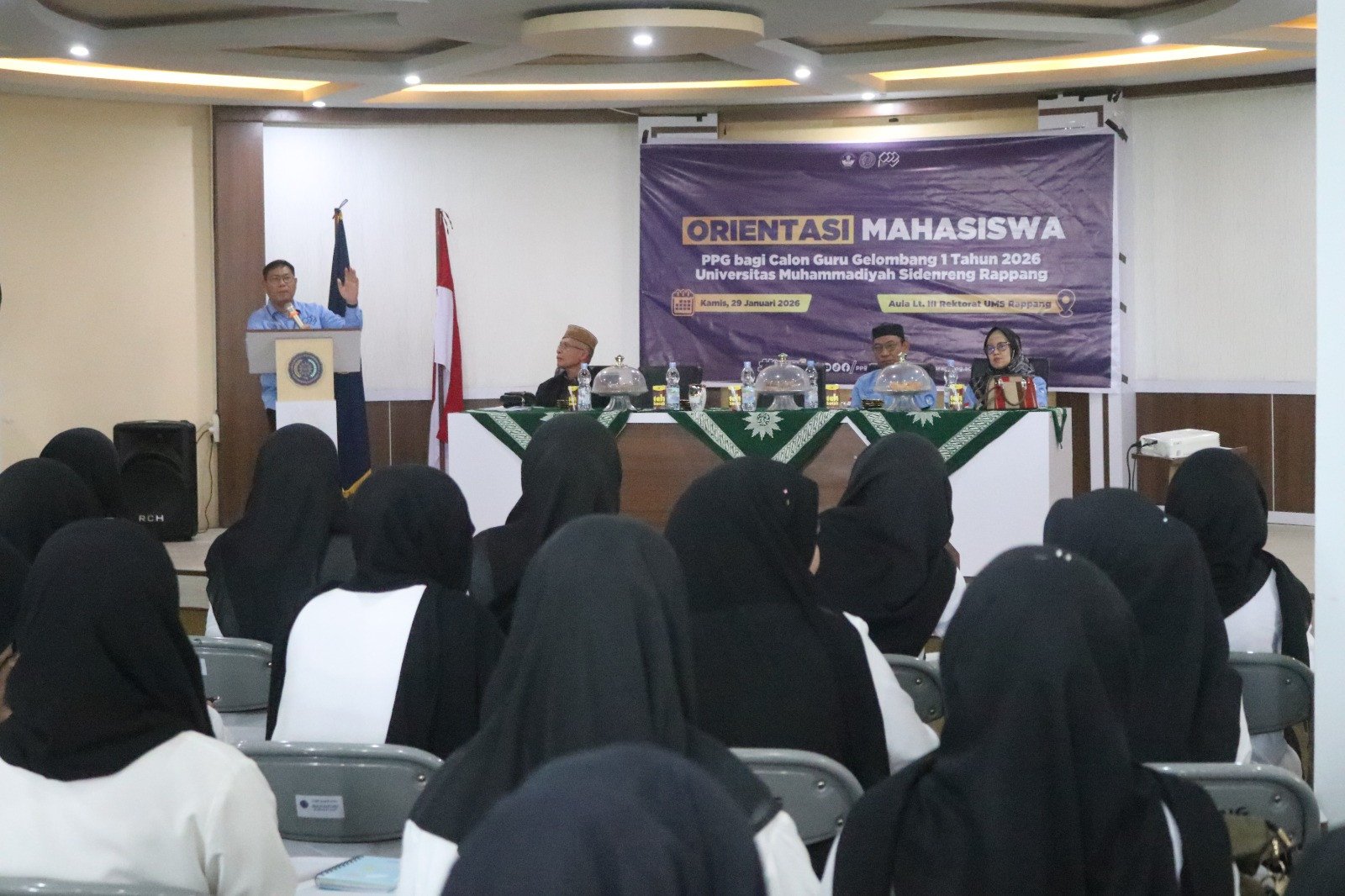 Mahasiswa Pascasarjana UMS Rappang Presentasi di Kampus Thailand, Angkat Isu Layanan Publik