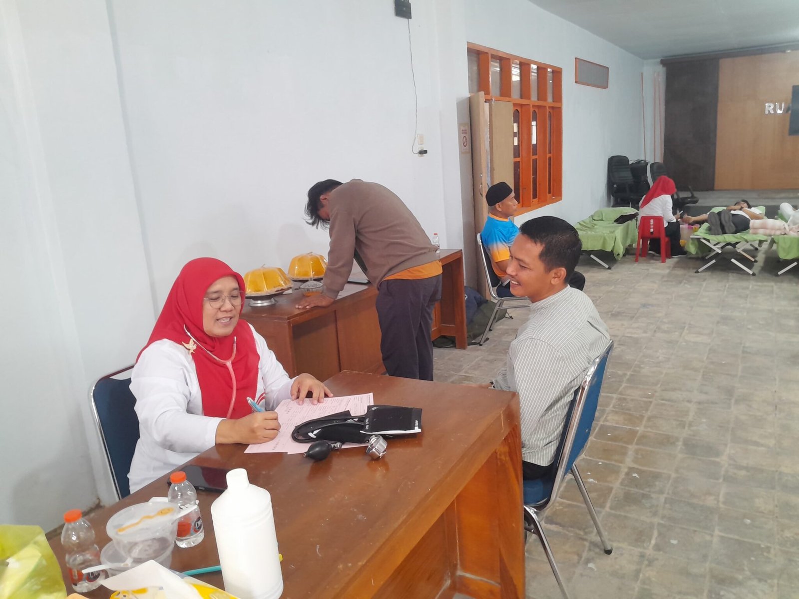Wakil Dekan I FISIP UMS Rappang Apresiasi Donor Darah Bawaslu Sidrap