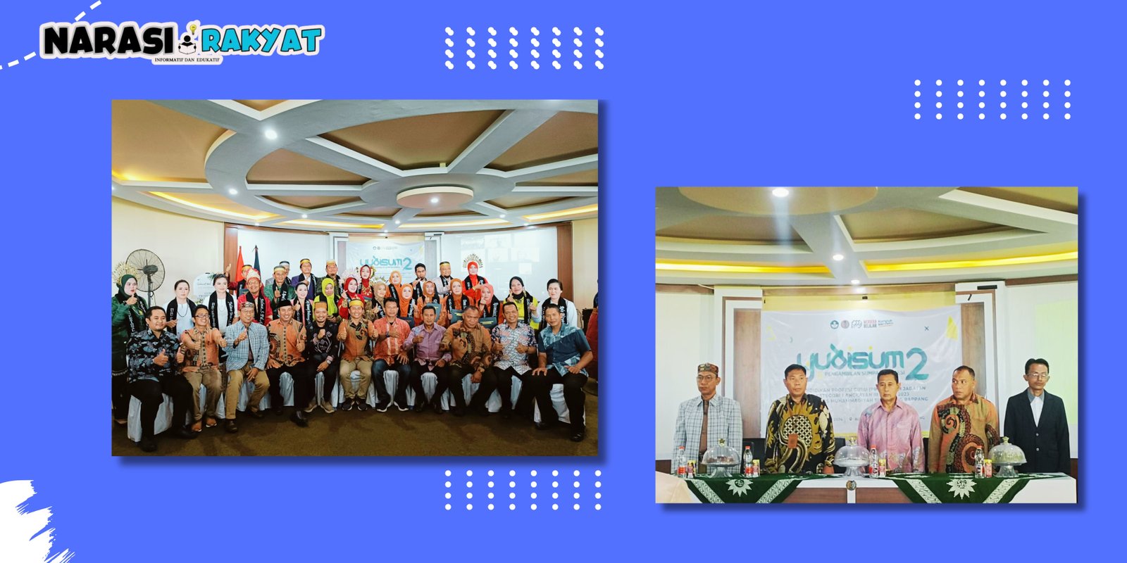 Yudisium dan Pengambilan Sumpah Profesi PPG Dalam Jabatan Kategori 1 Angkatan III Tahun 2023 di UMS 