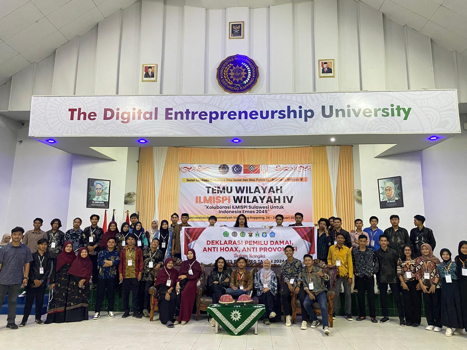 BEM FISIP UMS Rappang Serukan Pemilu Damai Tahun 2024
