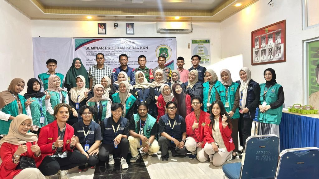 Seminar Program Kerja Oleh Mahasiswa KKN,Kolaborasi Empat Perguruan Tinggi