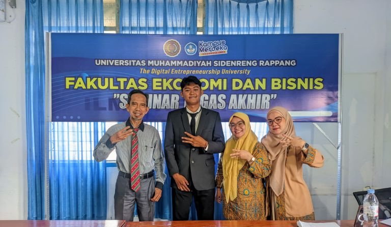 Mahasiswa UMS Rappang Kaji Peningkatan Brand Awareness UMKM Melalui Website Berbasis WordPress