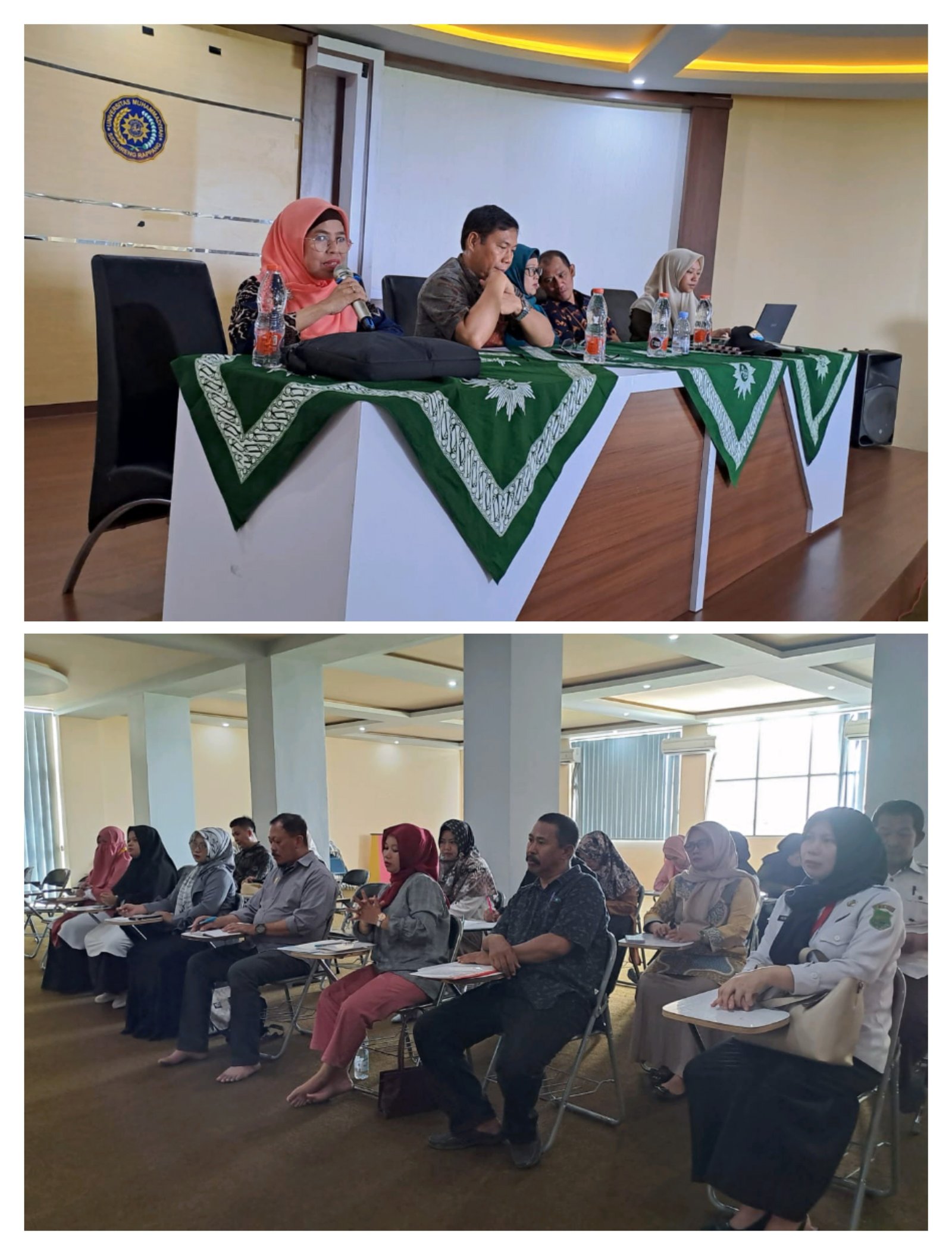 Kuliah Perdana yang Menginspirasi, Rektor UMS Rappang Buka Kegiatan Mahasiswa Baru Program Pascasarj