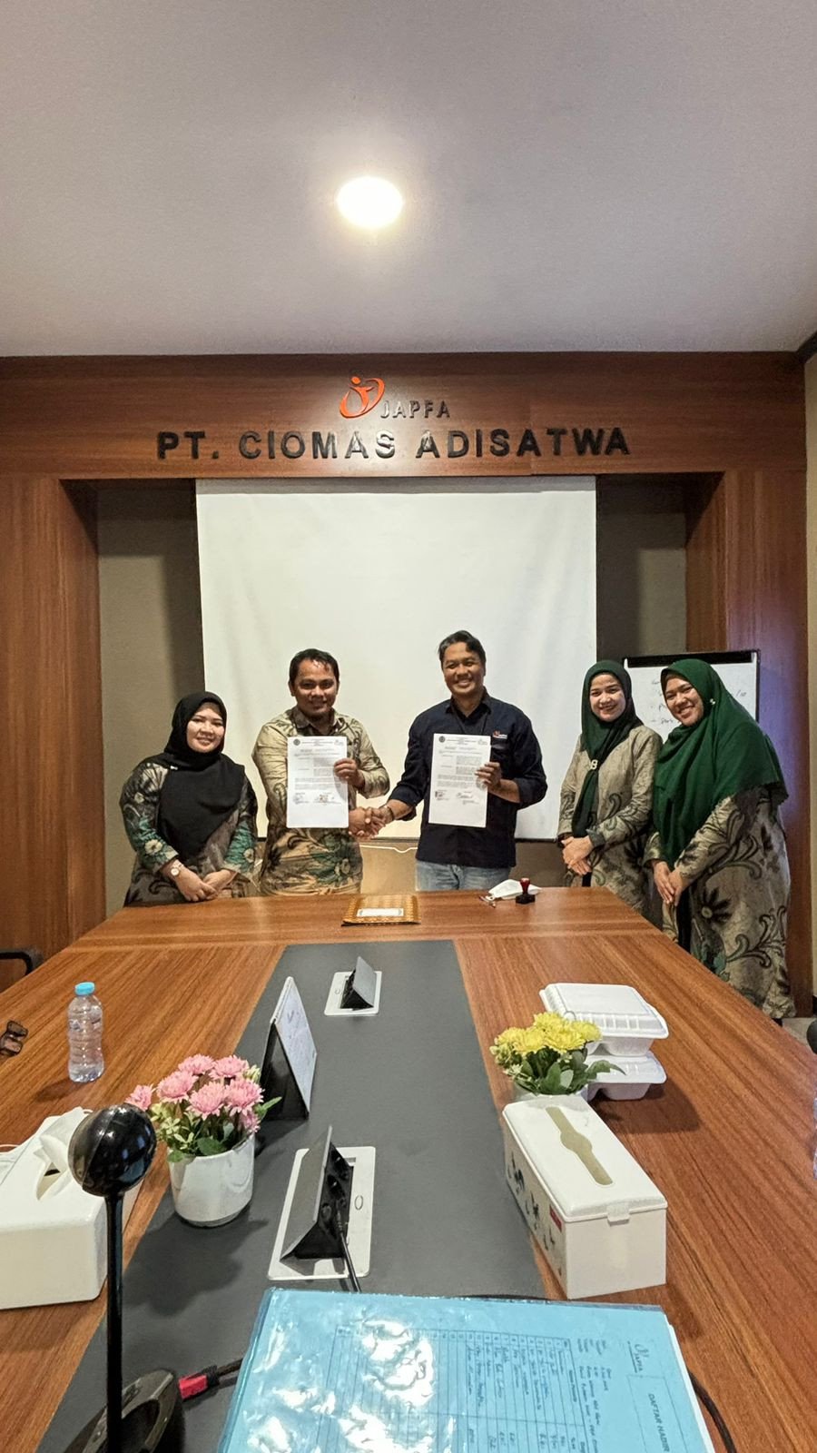 Fakultas Sains dan Teknologi Universitas Muhammadiyah Sidenreng Rappang Jalin Kerjasama dengan PT. C