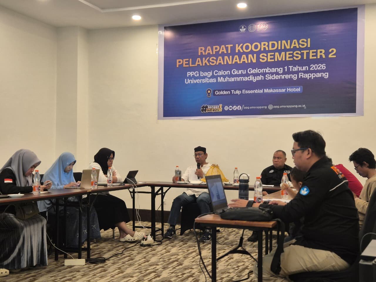 PPG UMS Rappang Matangkan Semester 2, Bahas UAS hingga Persiapan PPL Mandiri