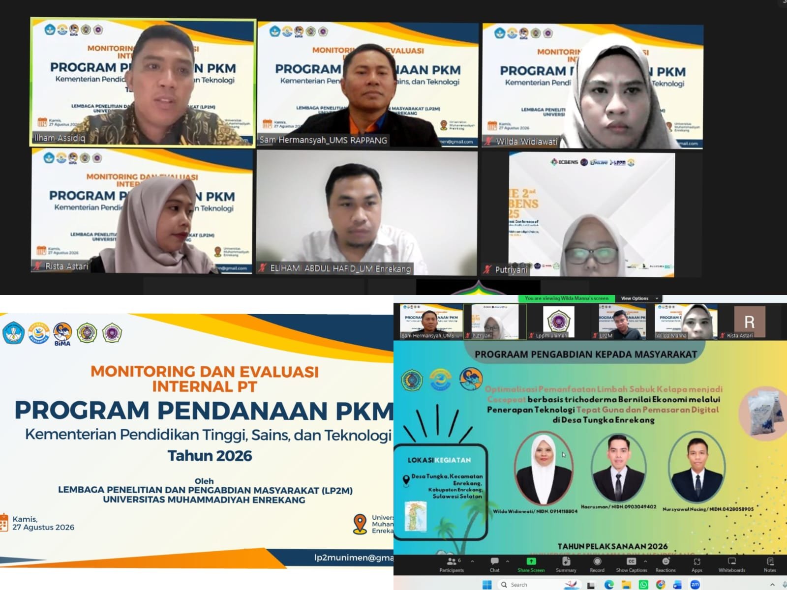 Dosen UMS Rappang Ini Dipercaya Jadi Reviewer Monev Program Pendanaan Kemdiktisaintek 2026