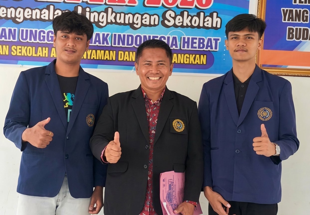 Mahasiswa UMS Rappang Tuntaskan PLP 1 di SMPN 2 Pangsid, DPL Tekankan Kompetensi dan Profesionalisme