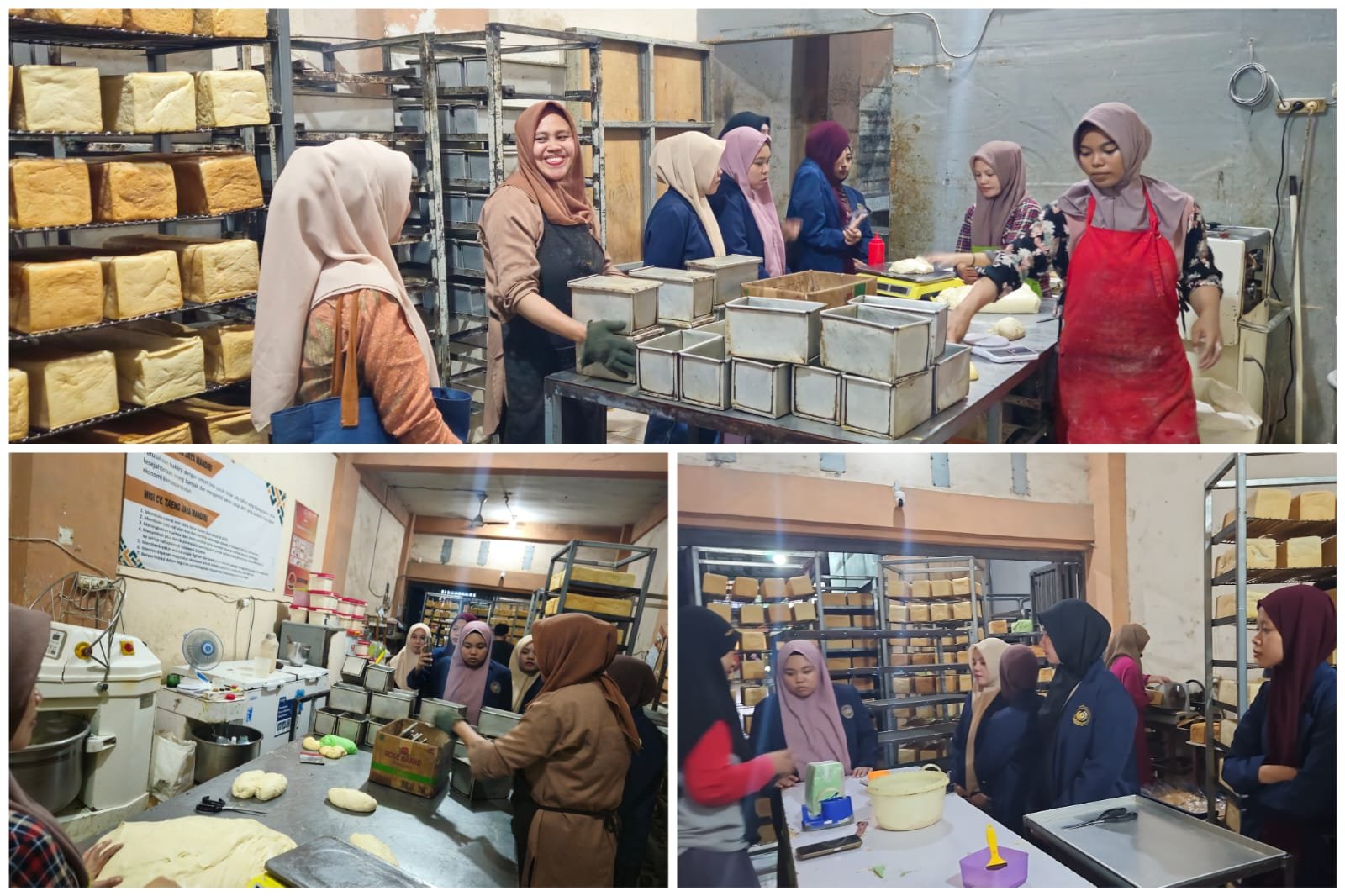 Mahasiswa Vokasional Seni Kuliner UMS Rappang Ikuti Orientasi Industri Perhotelan di Makassar