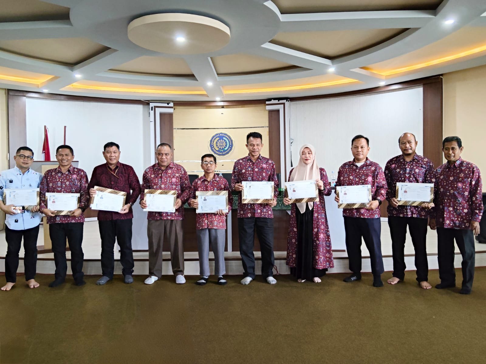 UMS Rappang Apresiasi 10 Dosen dengan Skor SINTA Tertinggi