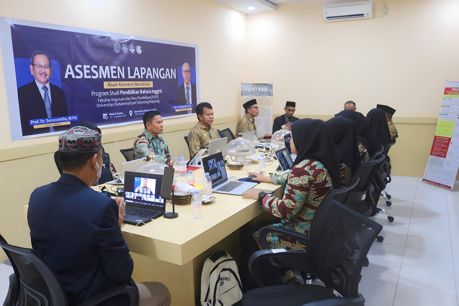 Prodi Pendidikan Bahasa Inggris UMSRappang Jalani Asesmen LAMDIK, Kaprodi Harap Naik Level ke Unggul
