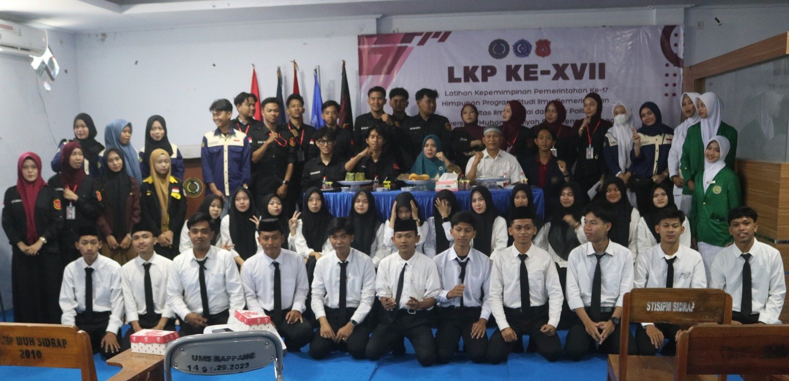 HIMPOSIP UMS Rappang Siapkan Kader Pemimpin Adaptif Lewat LKP XVII 