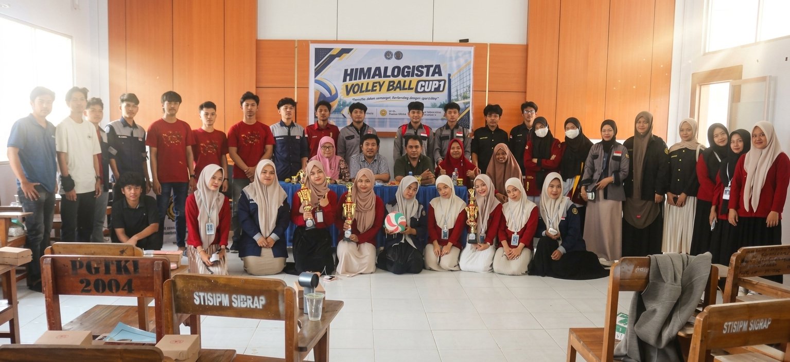 HIMALOGISTA Volleyball Cup I: Ajang Memperkuat Persaudaraan dan Sportivitas Mahasiswa UMS Rappang